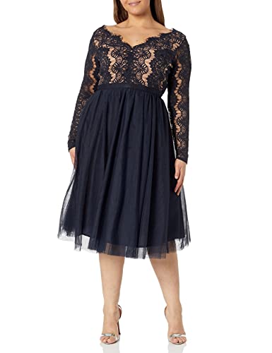City Chic Women's Apparel Women's City Chic Plus Size Dress Rare Beauty Ff