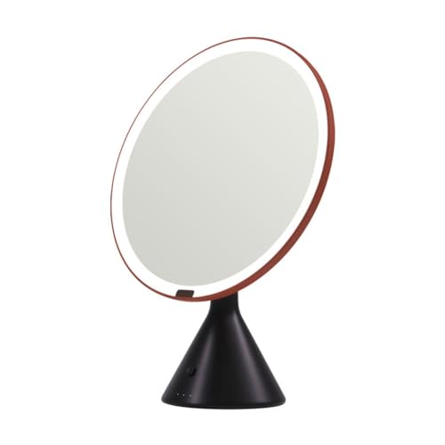 yghlh Rechargeable Travel Makeup with Portable Lighted Beauty, 3 Color Lighting