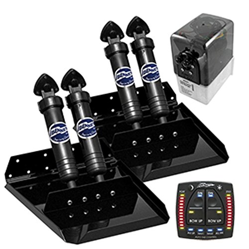 Bennett Trim Tabs ST16ATP Bennett St16atp Performance Sport Tab System - Black-powder-coated W/auto Trim Pro