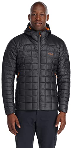 RAB Men's Mythic Alpine Light Jacket Down Insulated Water-Resistant Windproof Coat for Hiking, Climbing, & Casual