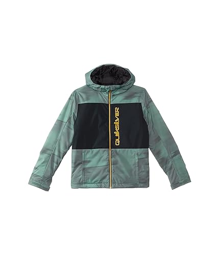 Quiksilver Boy's Side Hit Jacket (Toddler/Little Kids/Big Kids) Break Off Laurel Wreath MD (12 Big Kid)