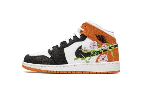 Jordan Youth Air 1 Mid DQ8390 100 Basketball Blossom - Size 3.5Y