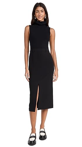 Theory Women's Funnel Neck Dress