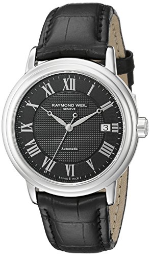Raymond Weil Men's 2837-STC-00208 Stainless Steel Watch with Black Band